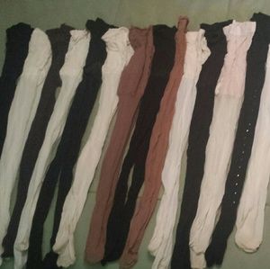 Sheer energy control top pantyhose